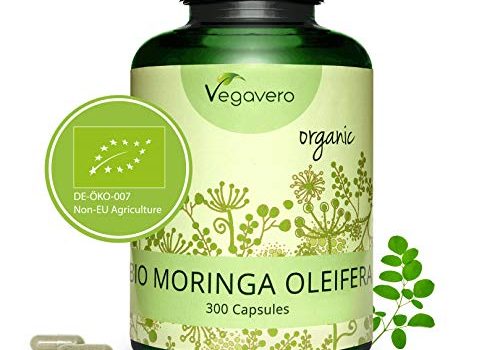 BIO Moringa Oleifera Vegavero Superfood: Proteínas, Vitaminas, Minerales y Omega 3 | Antioxidante